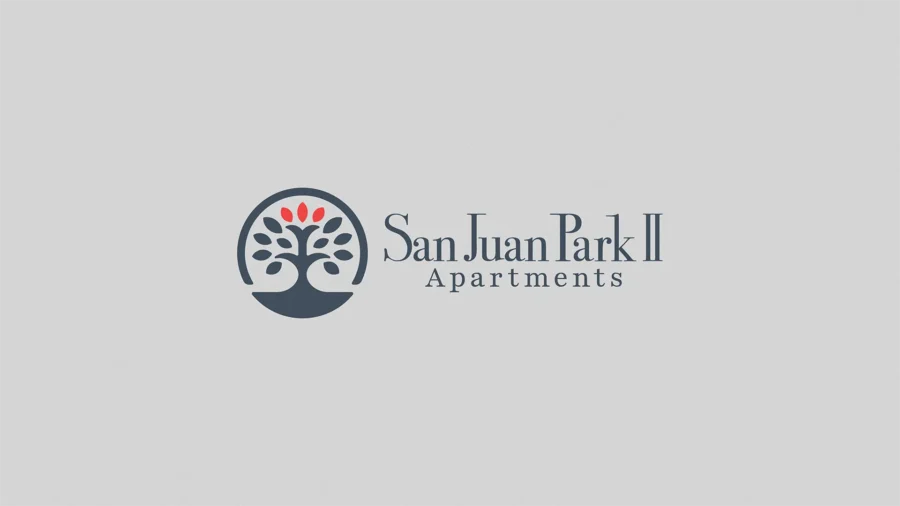 San Juan Park II Apartments - Logo by Altezza Pictures